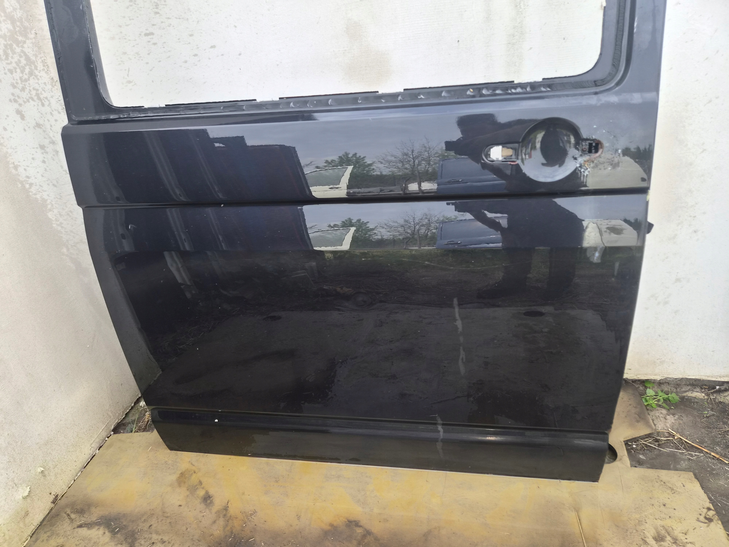 door sliding VW T5 T5 lift side right black,