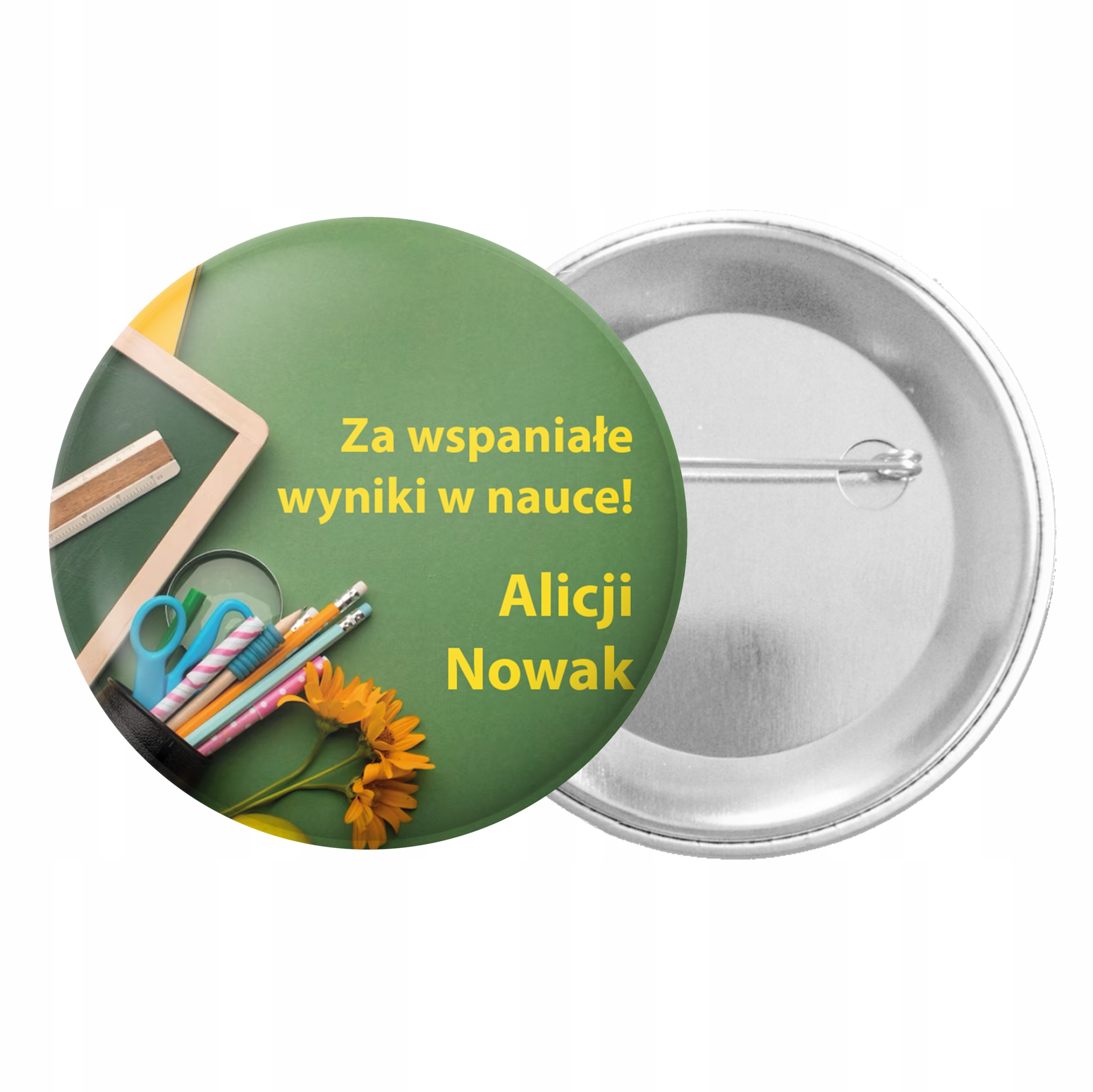 

Foto Przypinka Twoje Zdjęcie Grafika Logo 10 Szt