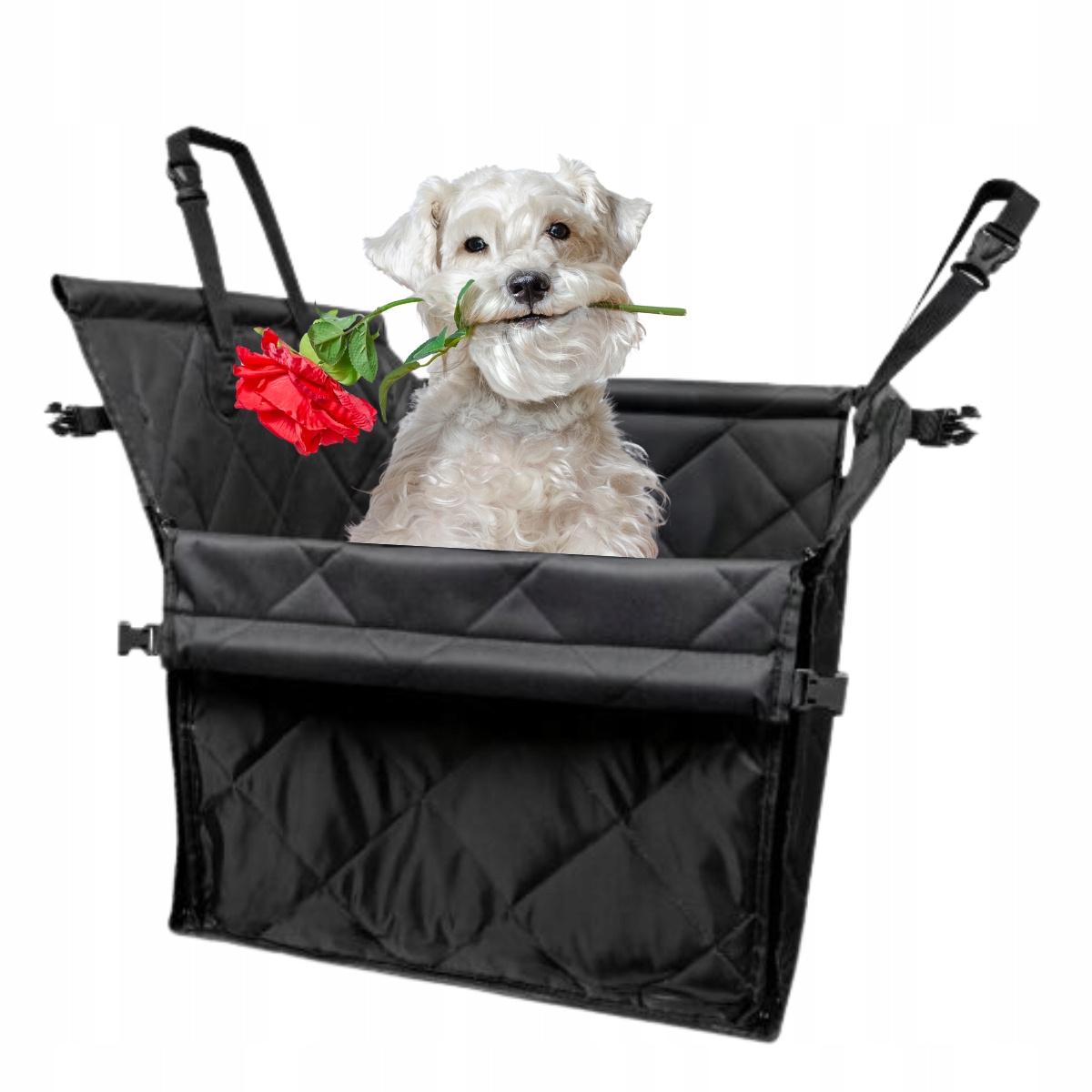 Levně Autosedačka pro psa kočku Velký pohodlný přepravka Podložka na sedadlo