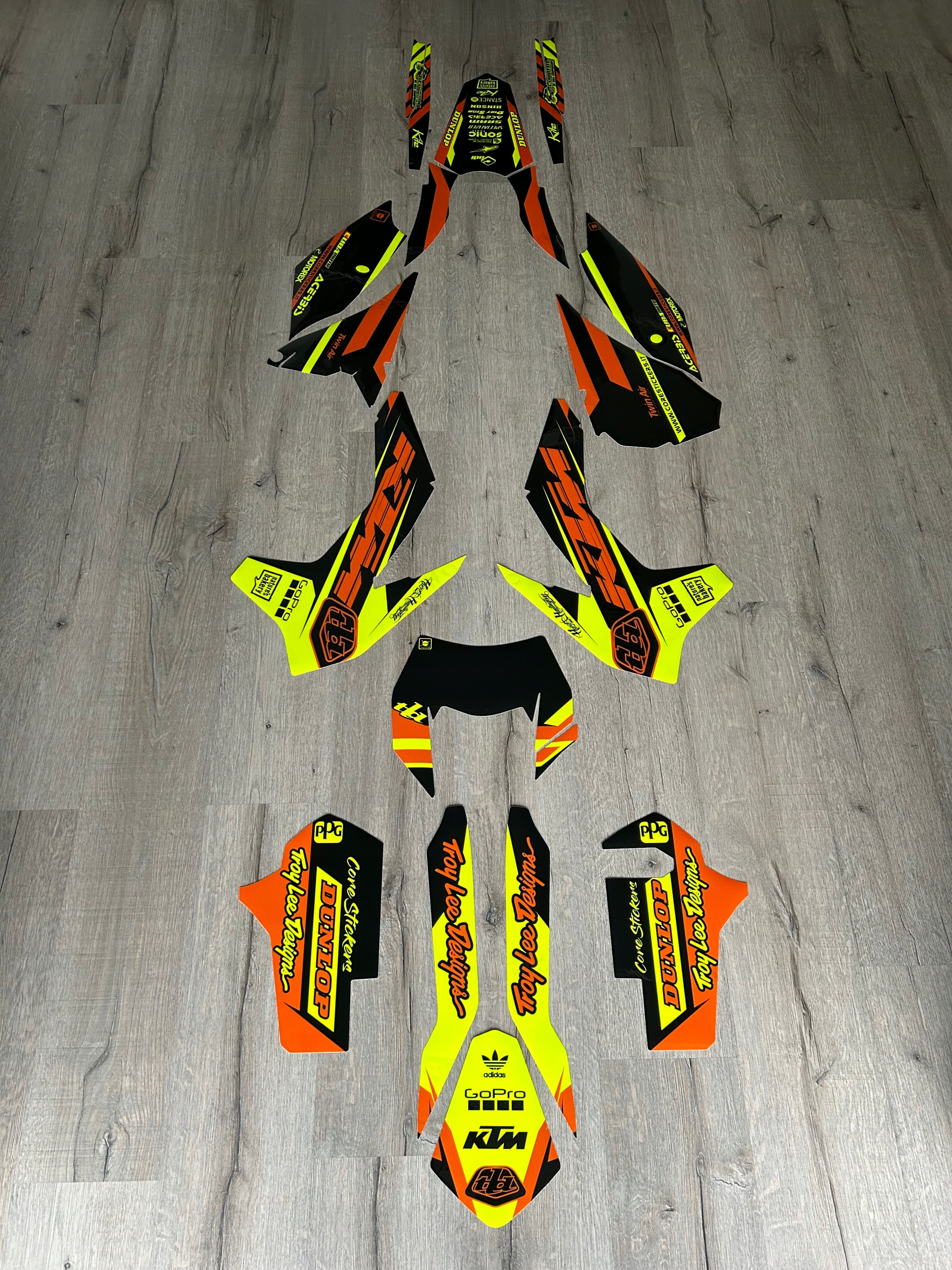 Ktm Exc Exc-f 14-16 dyha Fluo Core, Cubamoto