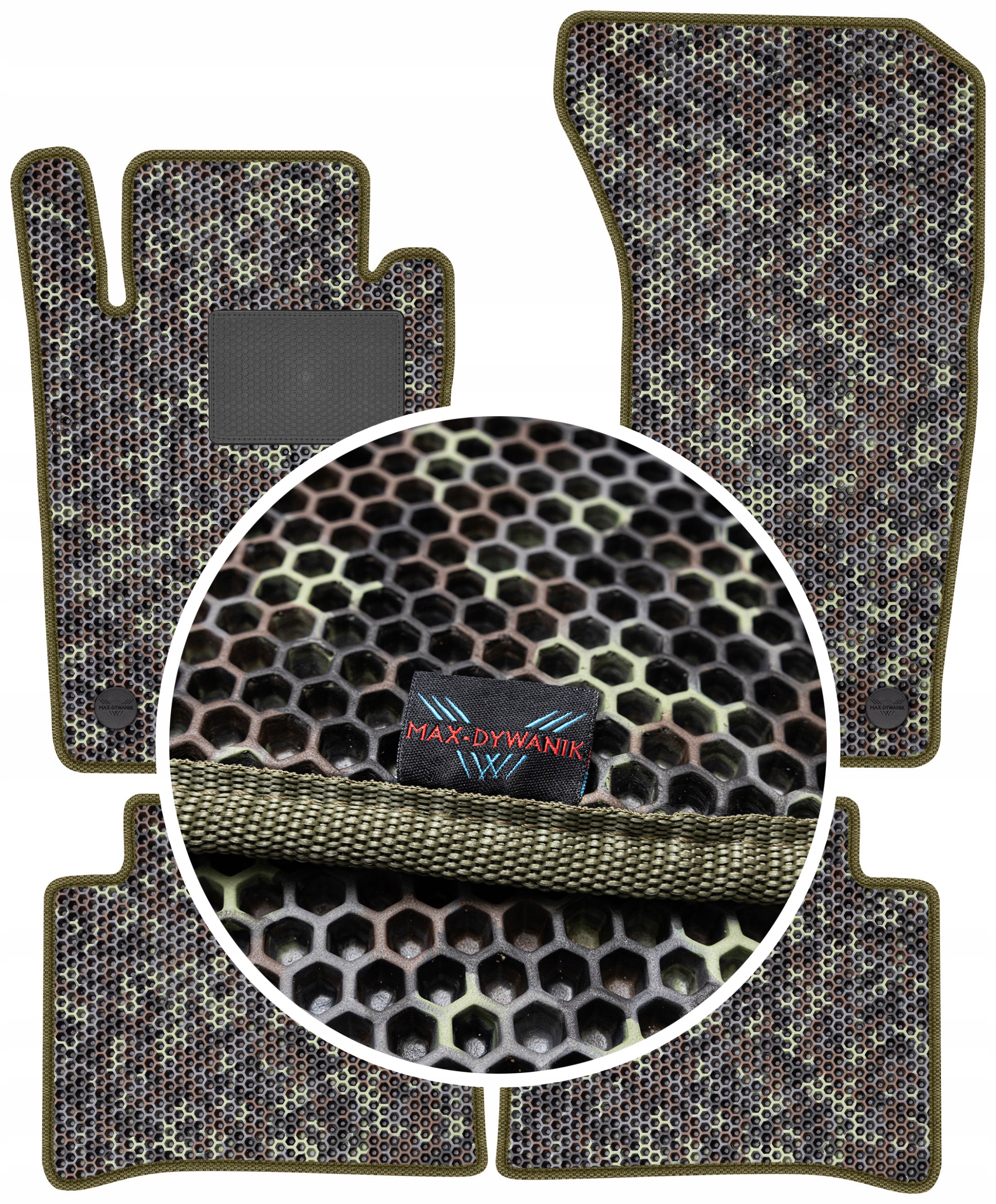 E-Klasa W211 4MATIC 2002-2009 Gumové rohože Eva Moro