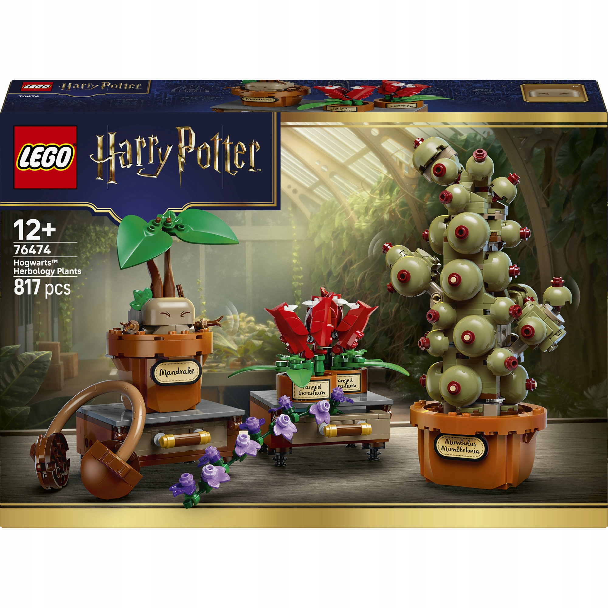Lego 76474 Harry Potter Rostliny z lekce bylinářství v Bradavicích