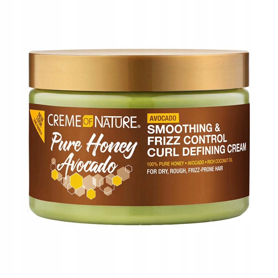 Krém na natáčení vlasů Creme Of Nature Pure Honey 340 ml