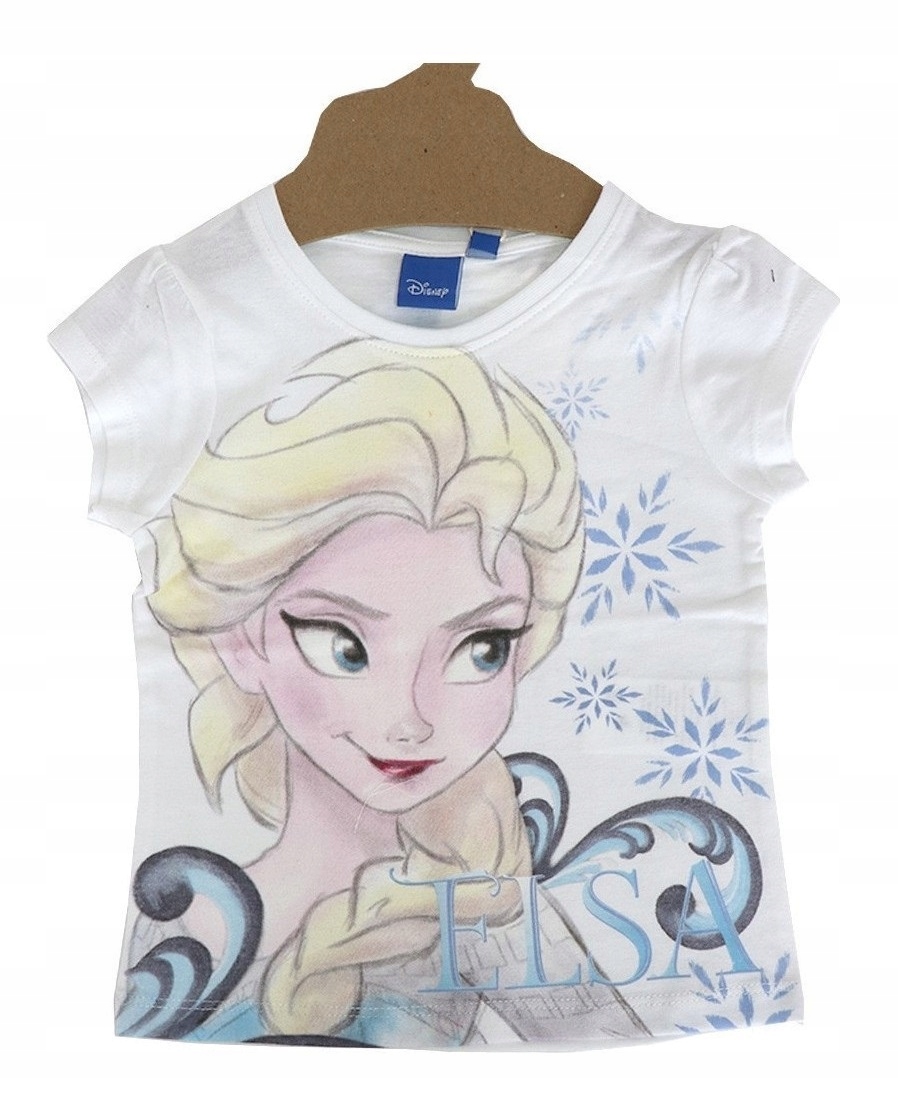 

Koszulka na krótki rękaw Elsa Kraina Lodu 110