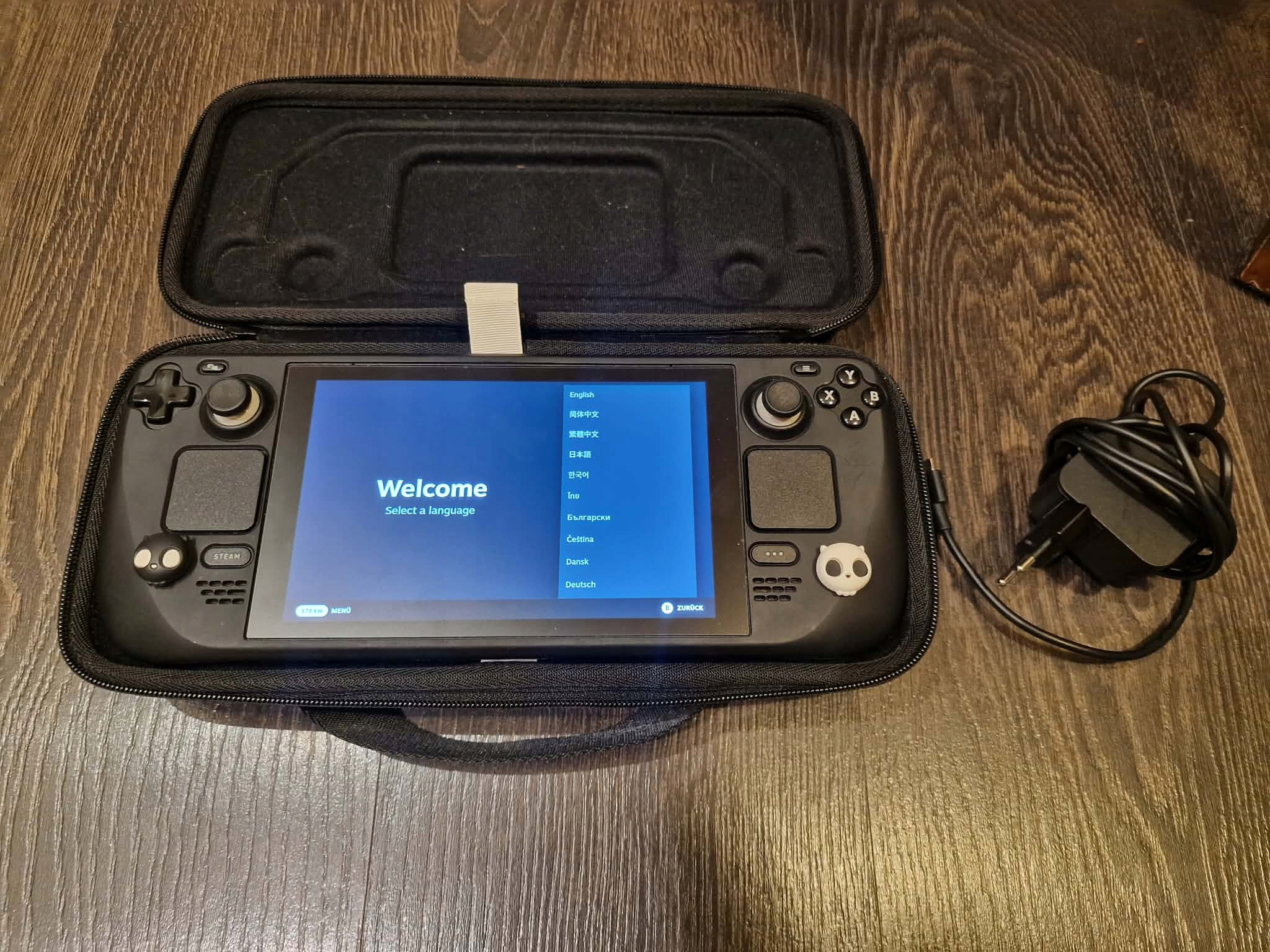 Konsola Valve Steam Deck 1000 GB 1TB czarna lcd