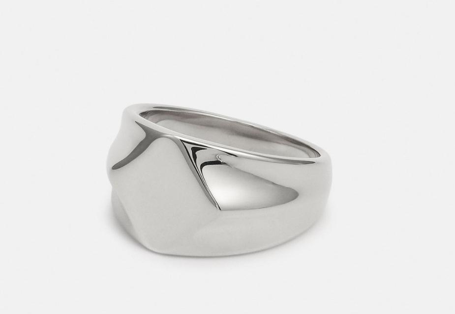 Nialaya Squared Unisex Pierścionek r. 20