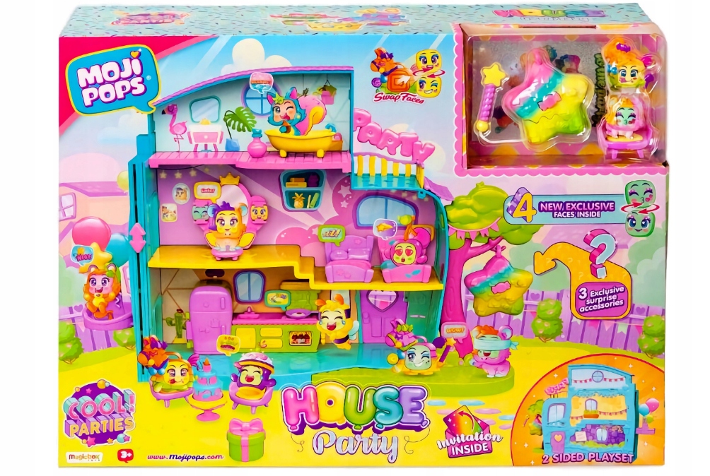 

Magic Box Moji Pops House party Impreza zabawka 3+