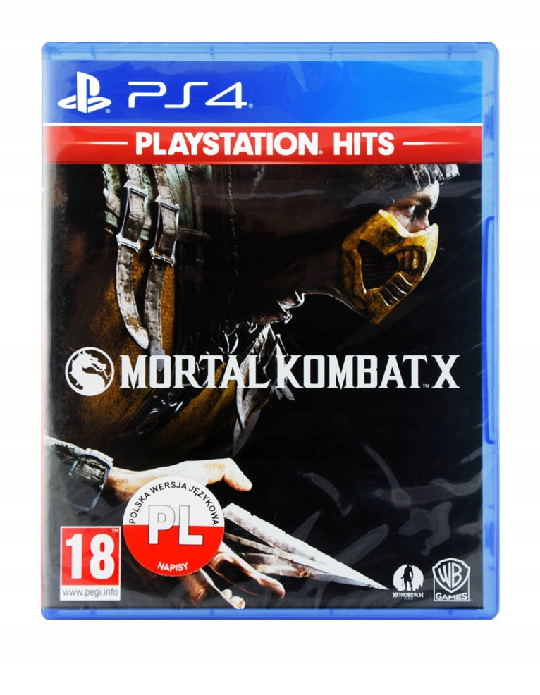 MORTAL KOMBAT X / PS4 / PS5 / GRA NA PŁYCIE / NAPISY PL