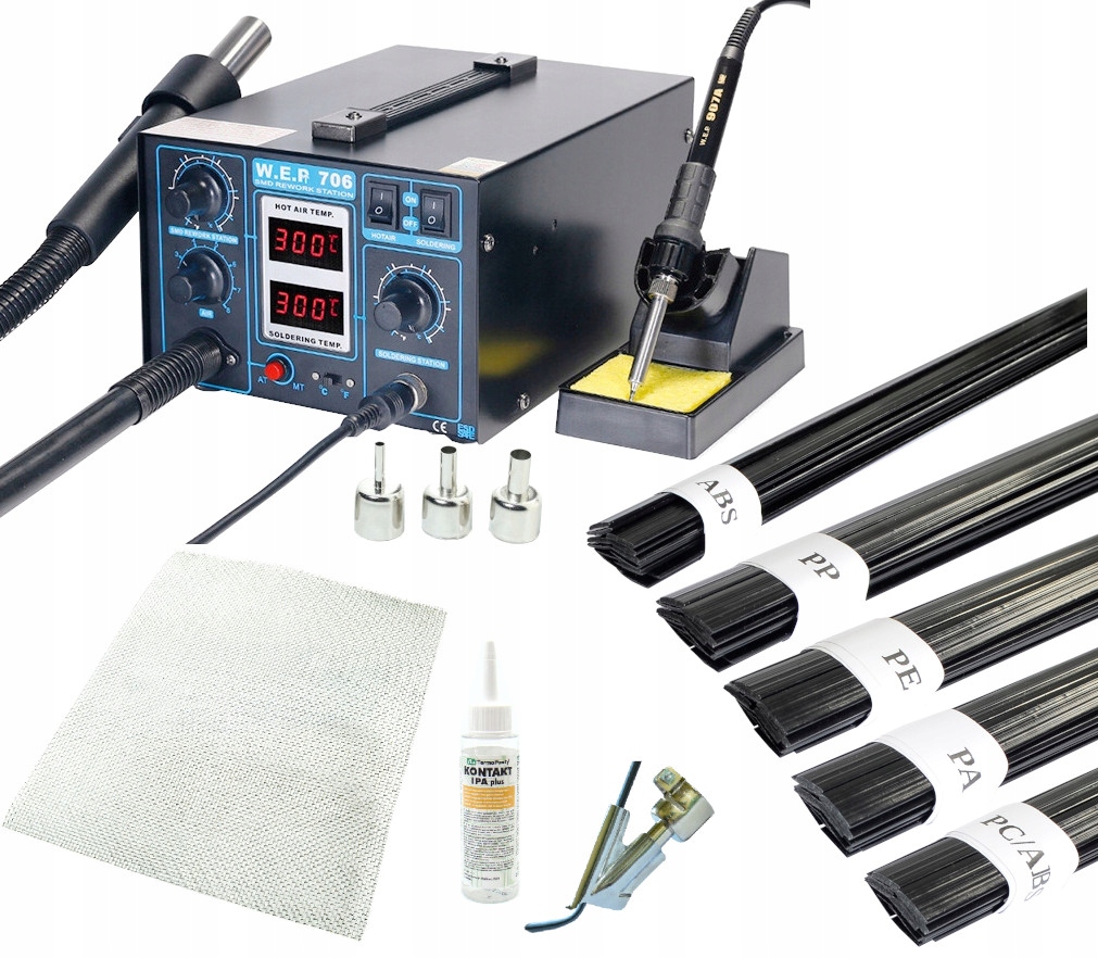 Spawarka Plastiku WEP 706 +SPOIWA BUT SIATKA