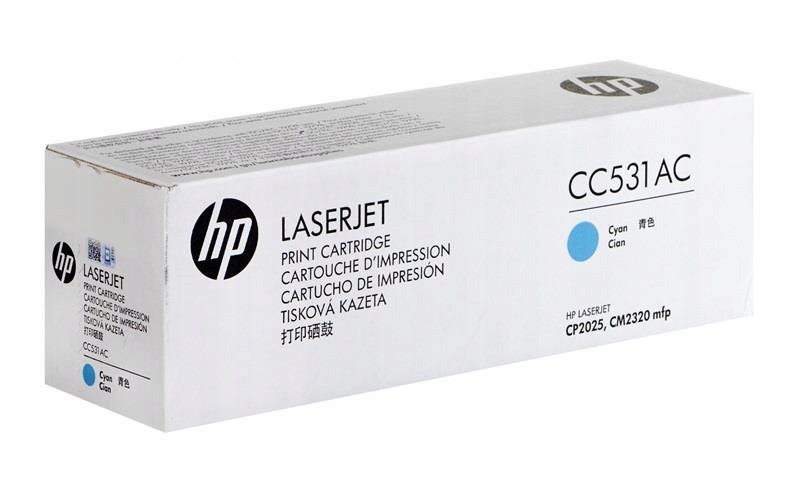Toner Hp CC531AC modrý (cyan)