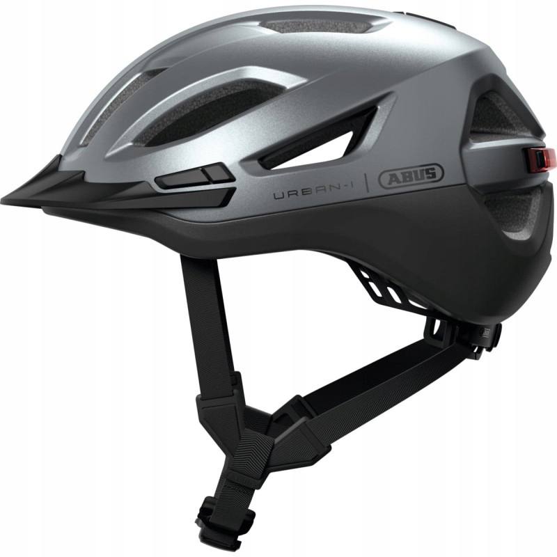 Abus Přilba Urban-I 4.0 Ace městské na kolo graphite silver S (51-55 cm)