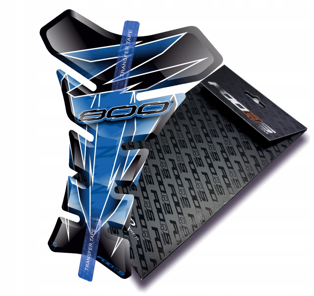 Tank-pad od firmy Fooqs pro Kawasaki Z-800 Modrý