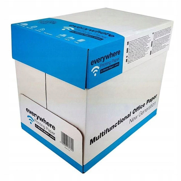 

Papier ksero A4 everywhere 80g karton 2500 arkuszy