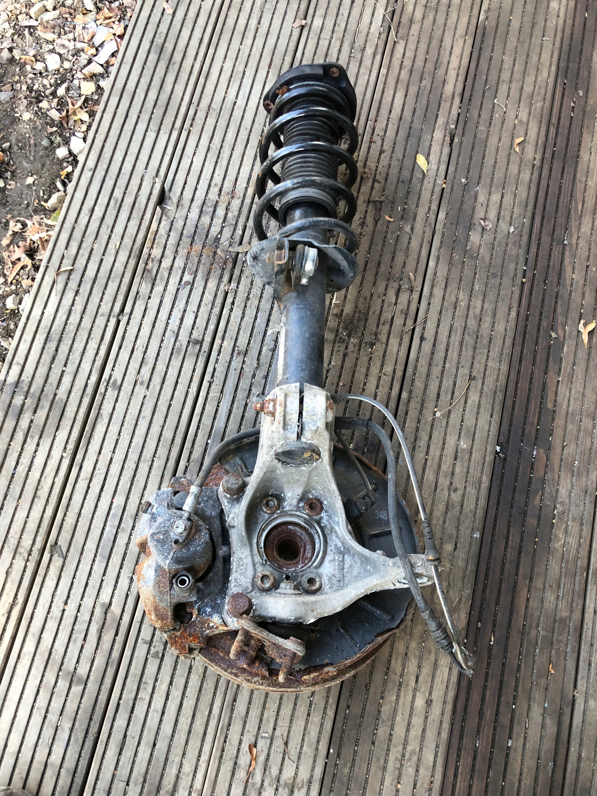 VW PASSAT B6 McPherson right front swing 3C0413031N