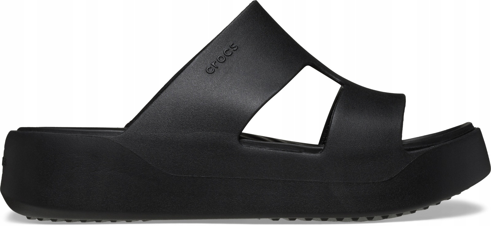 Dámské pantofle Crocs Classic Platform H-Strap černá 39-40