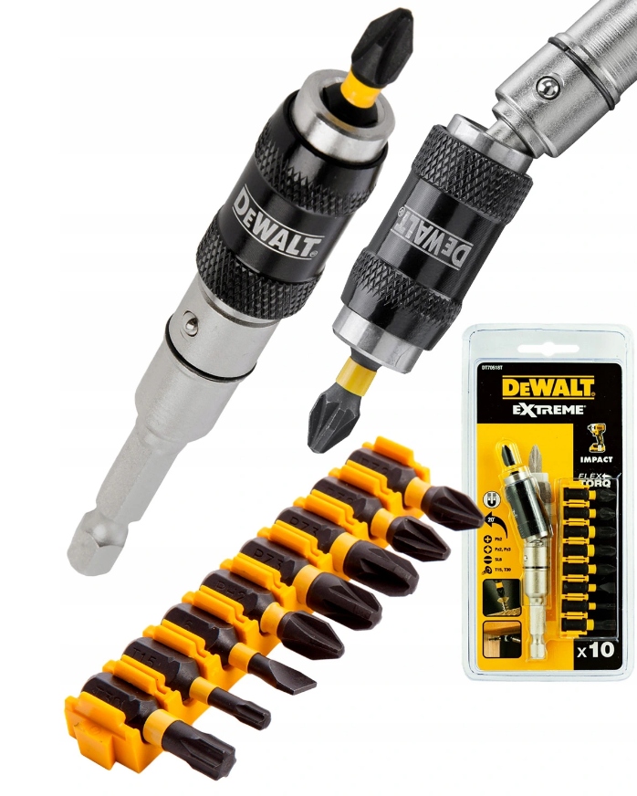 

Bity udarowe 8 szt. uchwyt DT70518T DeWalt