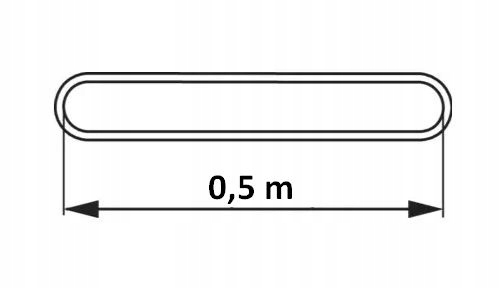 ZAWIESIE WĘŻOWE 1T 0,5M PASY BEZKOŃCOWE OKRĄGŁE Marka inny