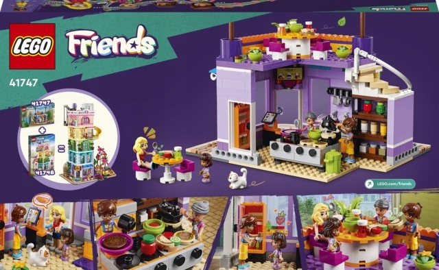 LEGO - FRIENDS - JADŁODAJNIA W HEARTLAKE - 41747 Marka LEGO