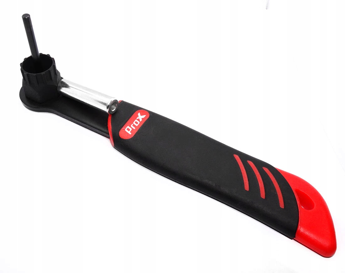 PROX KLUCZ ŚCIĄGACZ KASET WSZYSTKICH OSI Z RĄCZKĄ Przeznaczenie do kaset i wolnobiegów