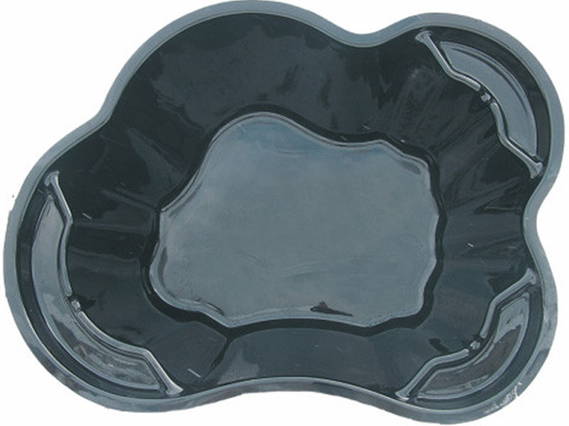 Niecka T27 Forma oczka wodnego 3800L 320x237x120cm Szerokość 2.37 m