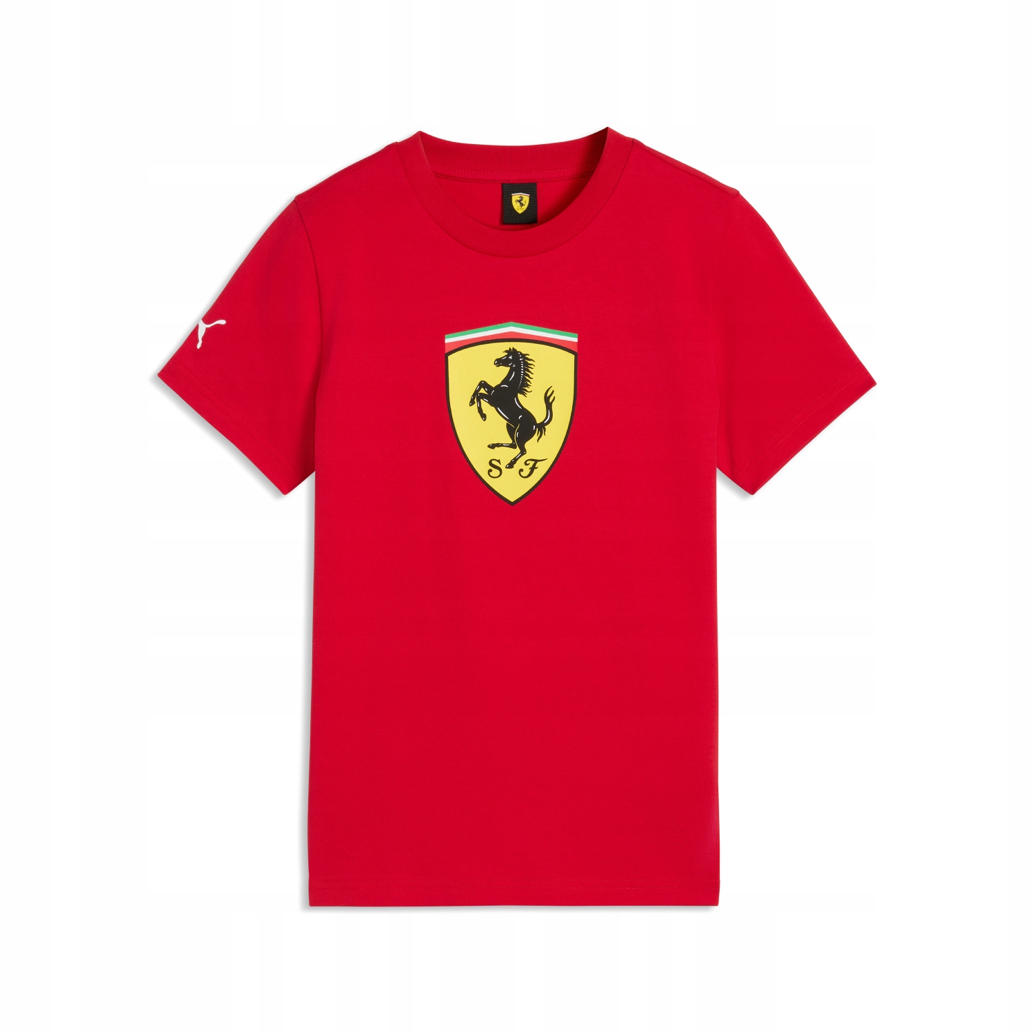 Koszulka czerwona dziecięca Large Logo Ferrari F1 2026 (152 cm (dzieci))