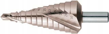 Univerzální stupňovitý vrták Hss se spirálovou drážkou