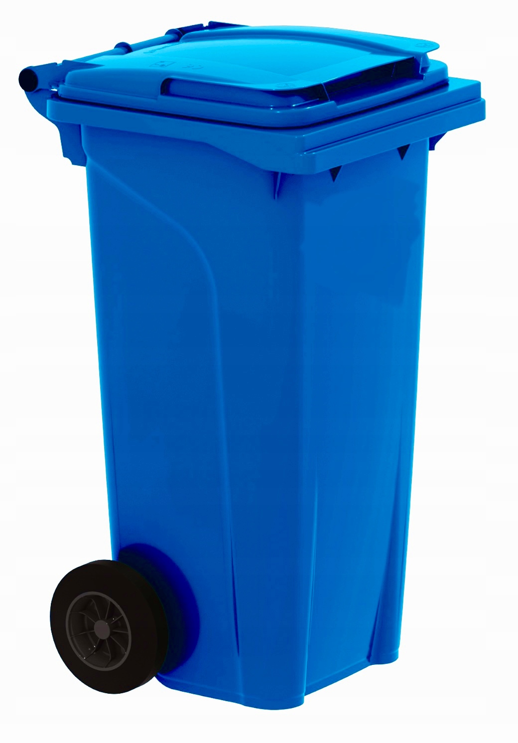 Kosz Śmietnik Kubeł Pojemnik Na Śmieci 120L Odpady Do Segregacji Niebieski