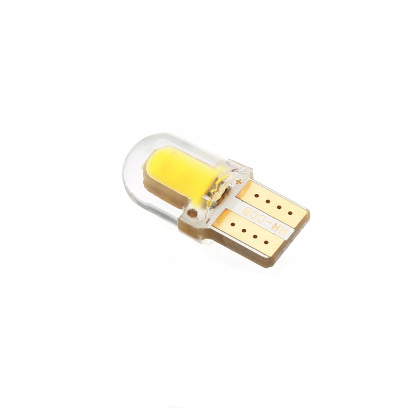 

Żarówka T10 W5W Led Canbus Cob 8SMD Żółta