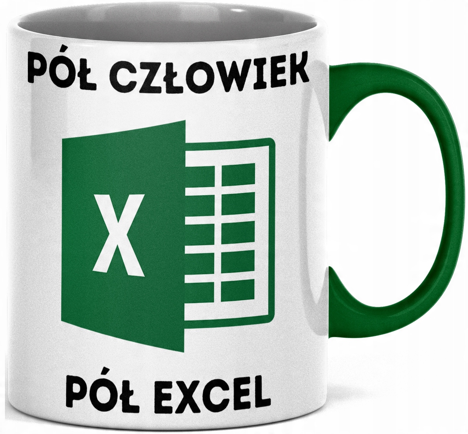 

Kubek do pracy biura Excel dla księgowej