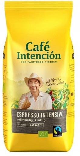 Levně Cafe Intencion ecologico Espresso Káva zrnková 1 kg