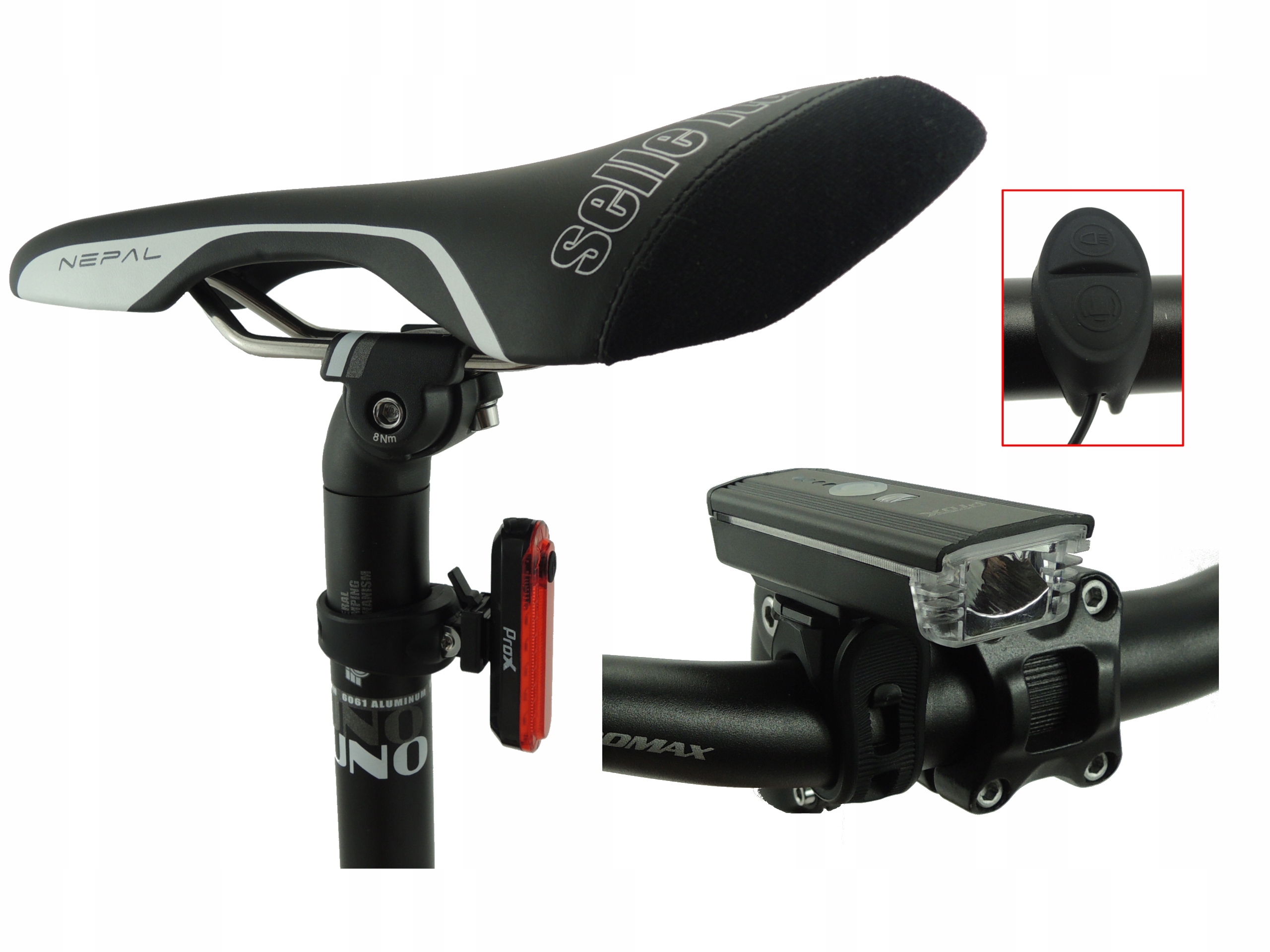 

Zestaw Lamp Usb Prox Aero A.i. + Klakson + Pilot