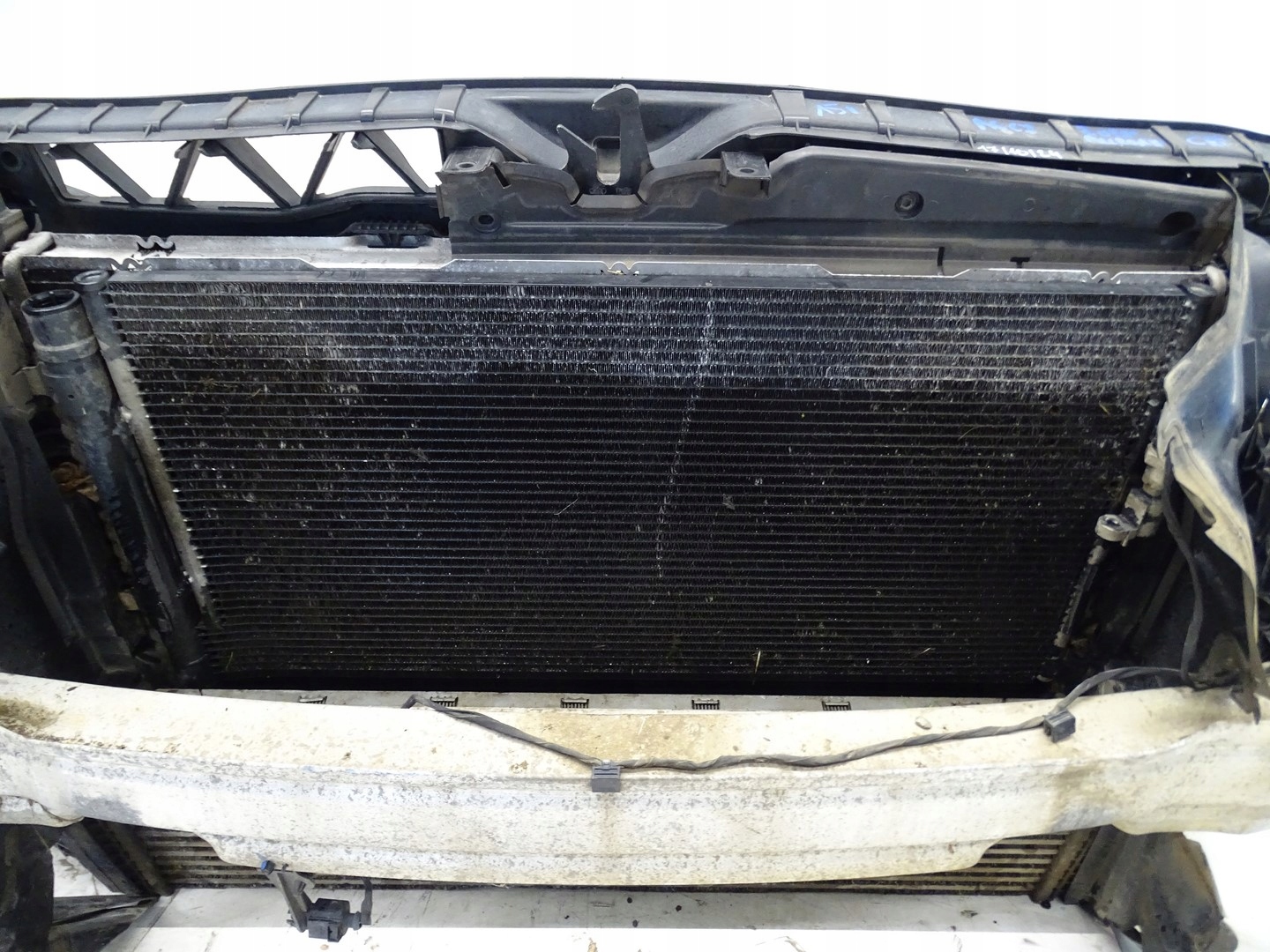 support panel for radiators complete pillar fans AUDI A6 C7 LIFT 3.0 TDI