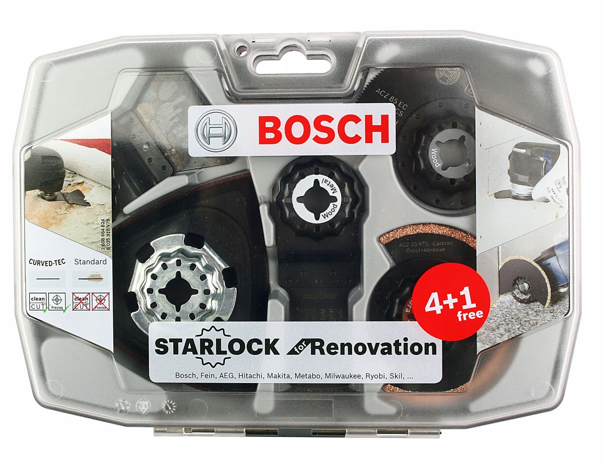 Zestaw 8 sztuk osprzętu do GOP/PMF BOSCH STARLOCK EAN (GTIN) 5060018591902