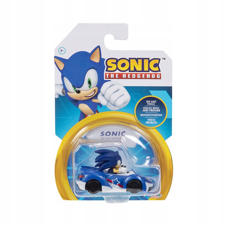 

Sonic the Hedgehog: pojazd Die-Cast Sonic (41486)