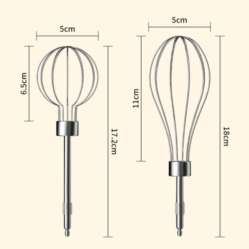 BEZPRZEWODOWY MIKSER RĘCZNY Z 3 PRĘDKOŚCIAMI Załączone wyposażenie końcówka blendująca