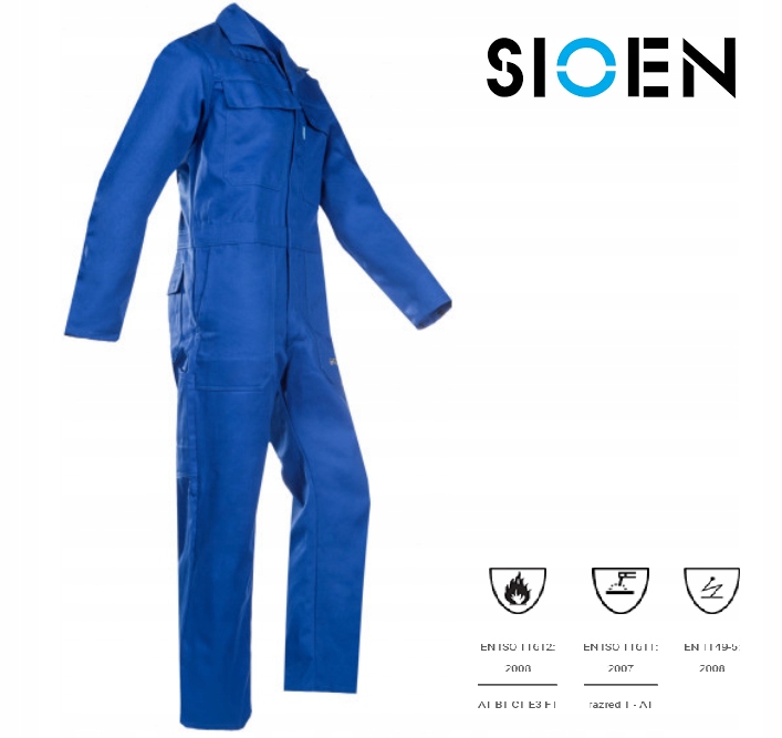 Antistatická Svařovací Kombinéza Sioen Ferrol 006V VEL.62