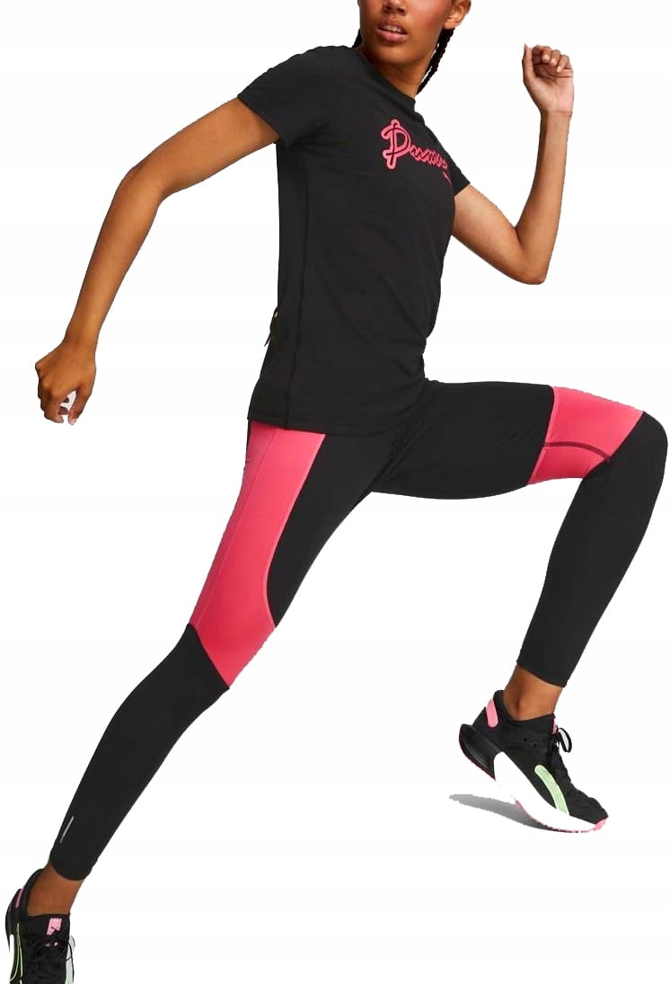 Puma Legginsy Damskie Treningowe Termoaktywne Z Wysokim Stanem Fitness L