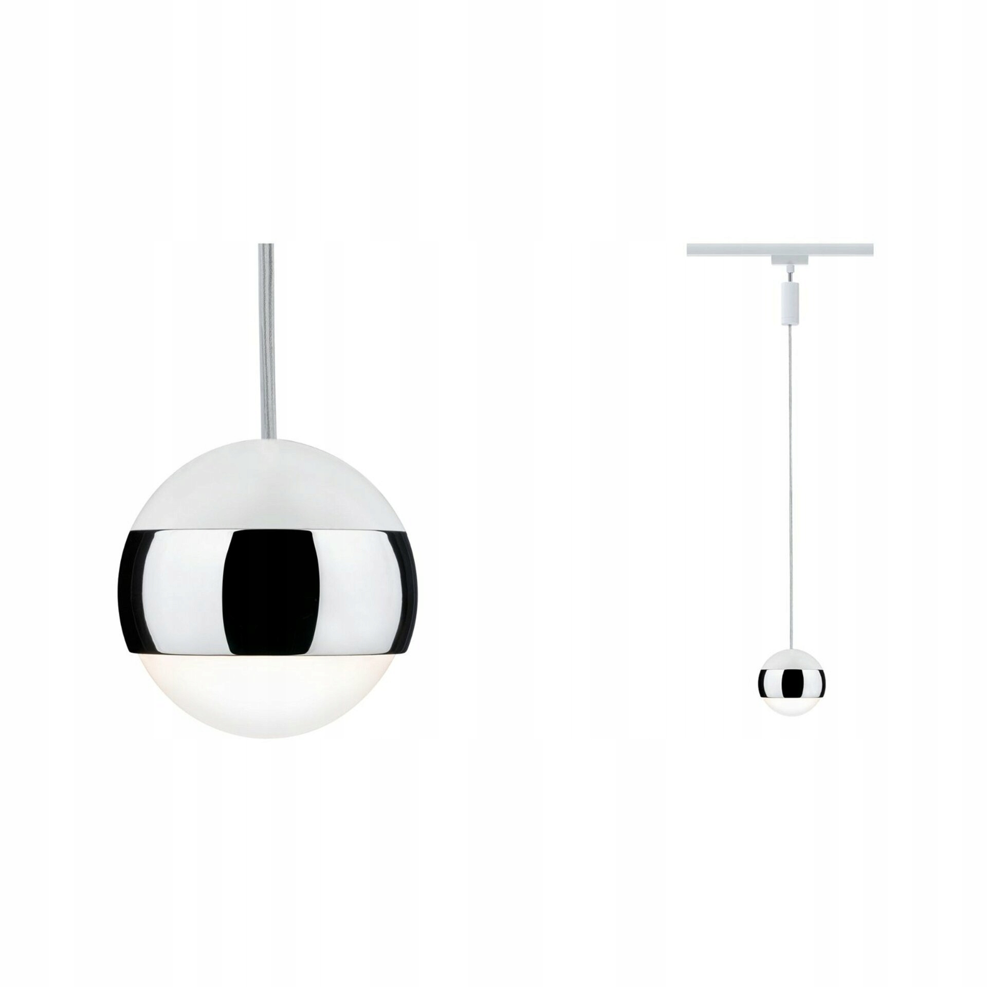 Paulmann URail Led závesné svietidlo Capsule II 6W biele stmievateľné