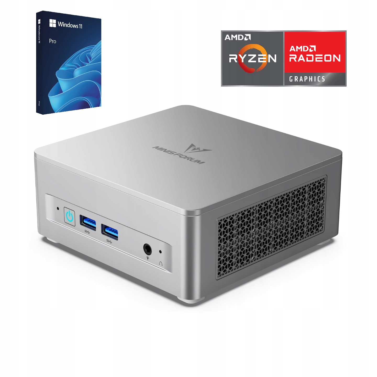Mini počítač Pc Ryzen 5 7545U 32GB LPDDR5 1TB M.2 Radeon 740M Windows 11