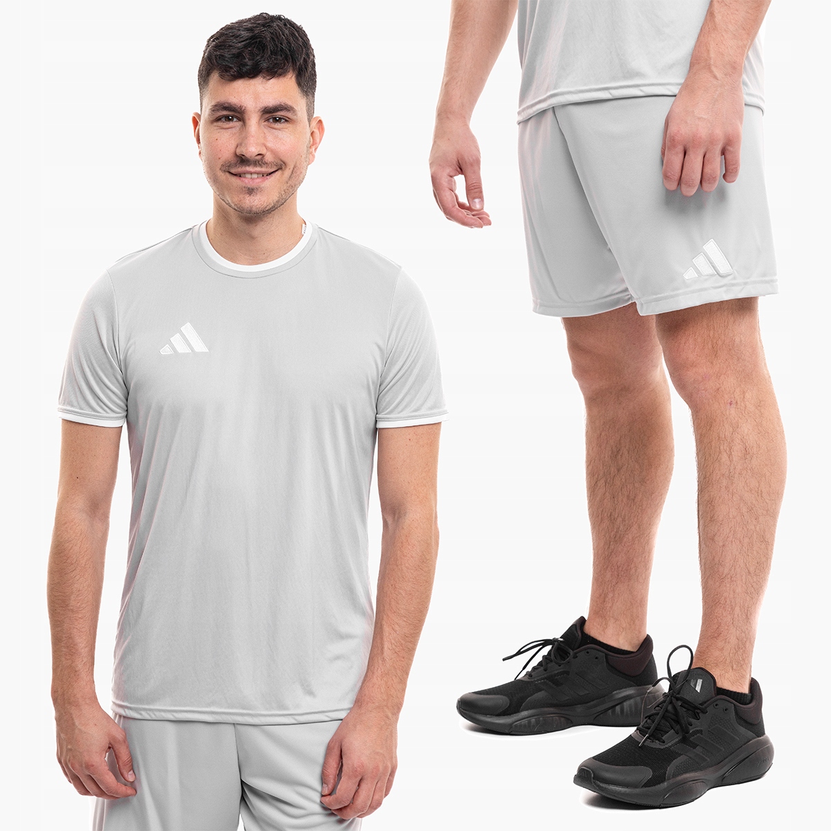 Strój Sportowy Męski adidas Entrada 26 Komplet Koszulka Spodenki roz. S