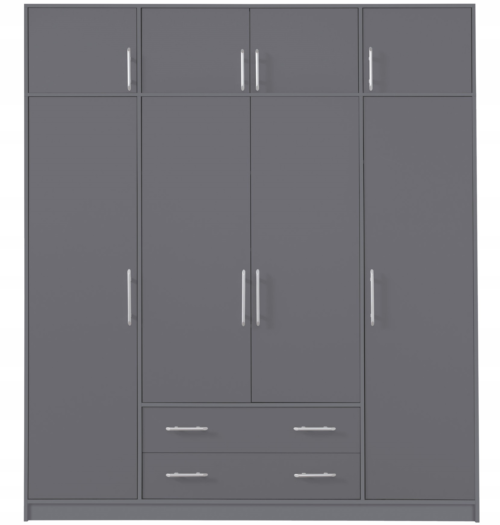 

szafa duża wysoka czterodrzwiowa szara Smart SR1N1