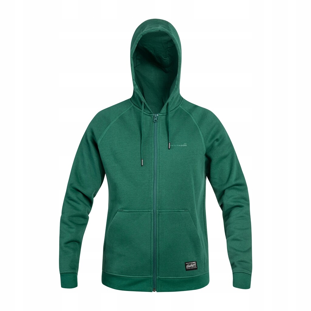 Mikina s kapucí rozepínací pánská Pentagon Phaeton Zip Springbok Green XXL