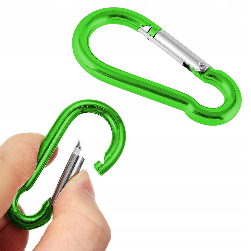 3 x Karabińczyk karabinek do kluczy szekla CHWYTKA