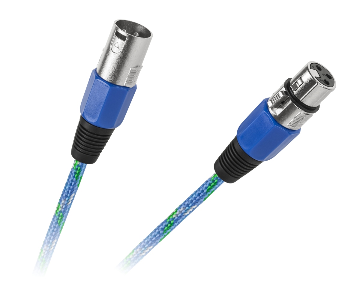 Kabel mikrofonowy Canon wtyk- gniazdo 5m Lechpol Electronics