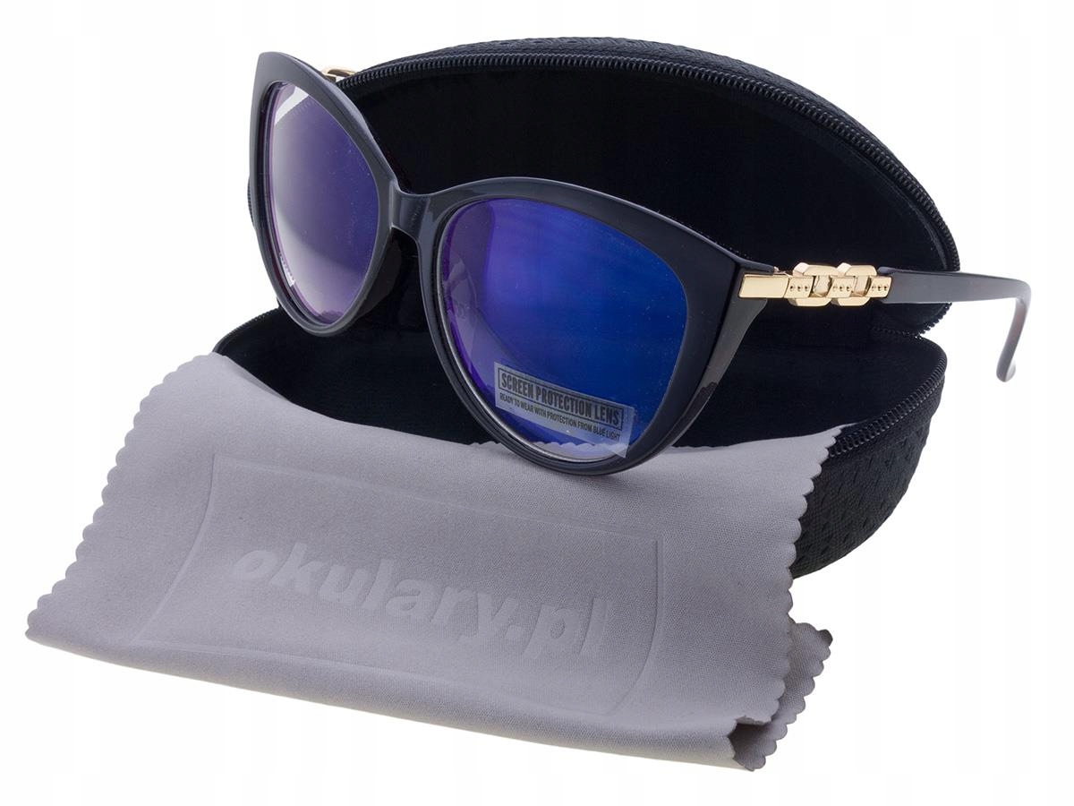 

Damskie okulary z filtrem blue light do komputera