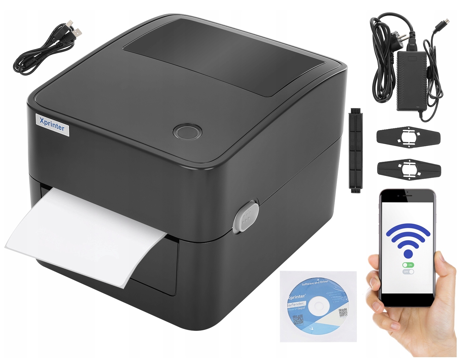 Tlačiareň štítkov Xprinter XP-D4601B (XP-410B) Usb Lan Wifi