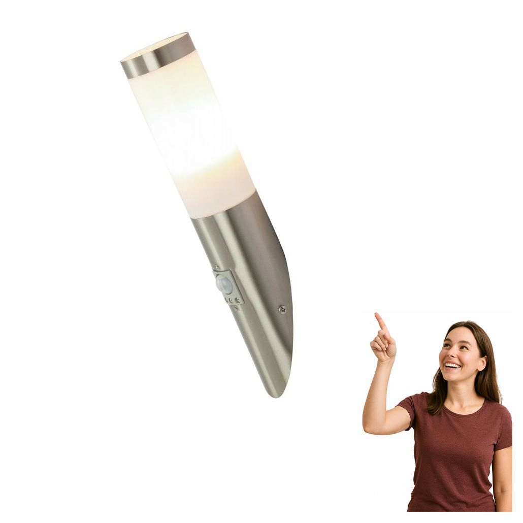 Venkovní nástěnné svítidlo se senzorem pohybu Boston 3157S Globo