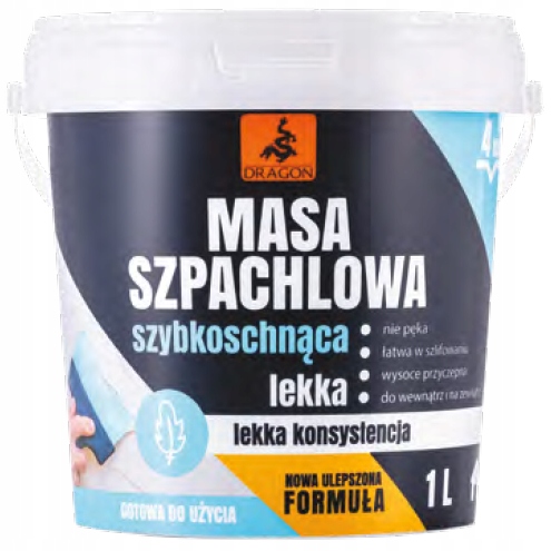 

Masa szpachlowa szybkoschnąca lekka 1 l Dragon