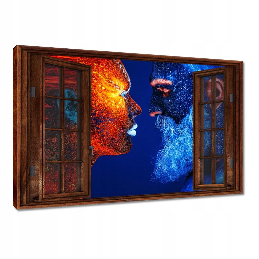 

Obrazy 120x80 Lodowe spojrzenie Miłość