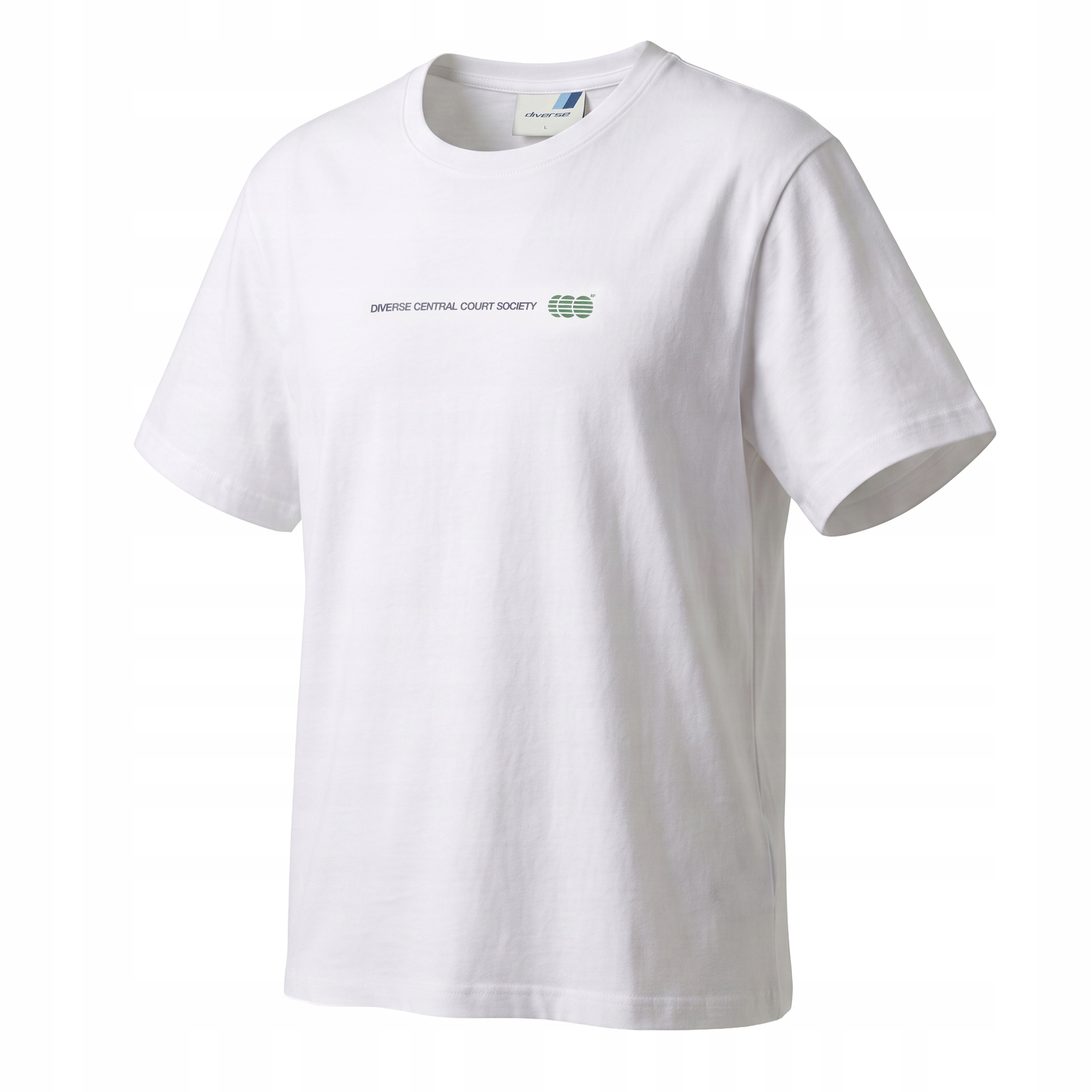 Koszulka męska T-shirt z nadrukiem Diverse Open Logo 02 Biały S